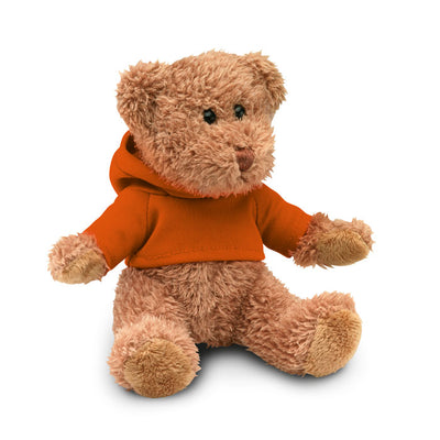 Ours en peluche avec t-shirt personnalisé, Orange