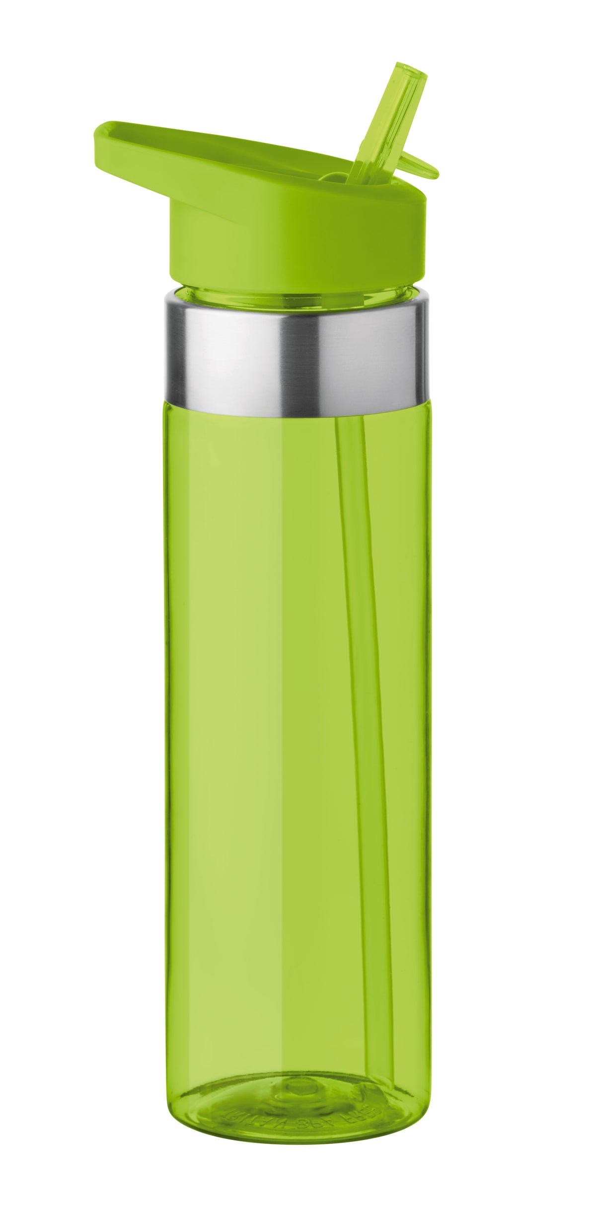 Gourde en tritan 650ml personnalisée, Vert Lime Transparent