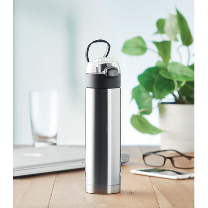 Double-walled insulated bottle