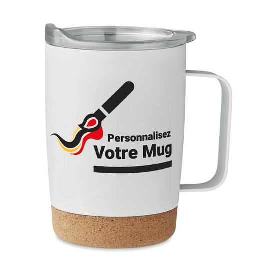 Mug isotherme personnalisable