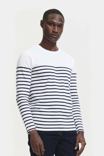 T-shirt Premium marinière personnalisé homme