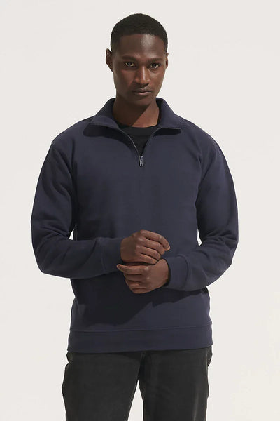 Sweat demi-zip Standard personnalisé unisexe