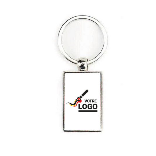 Rectangular key ring